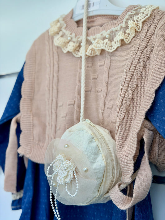 CocoSiss 3-Delige Baby Set met Vestje en Tasje