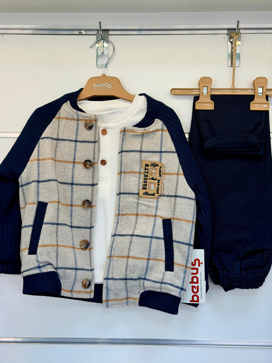 Bebüş 3-Delige Baby Set – Brooklyn Style