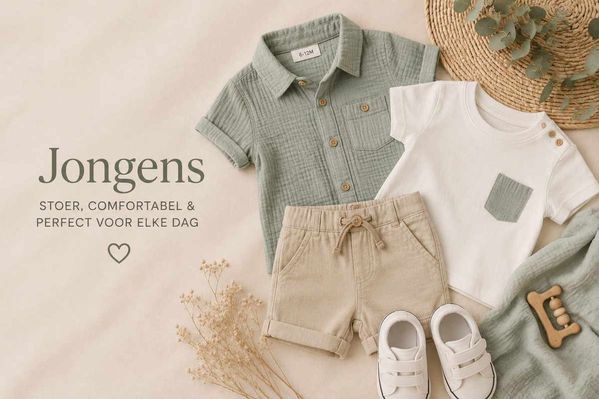 Jongenskleding baby en kind – Appie Kids