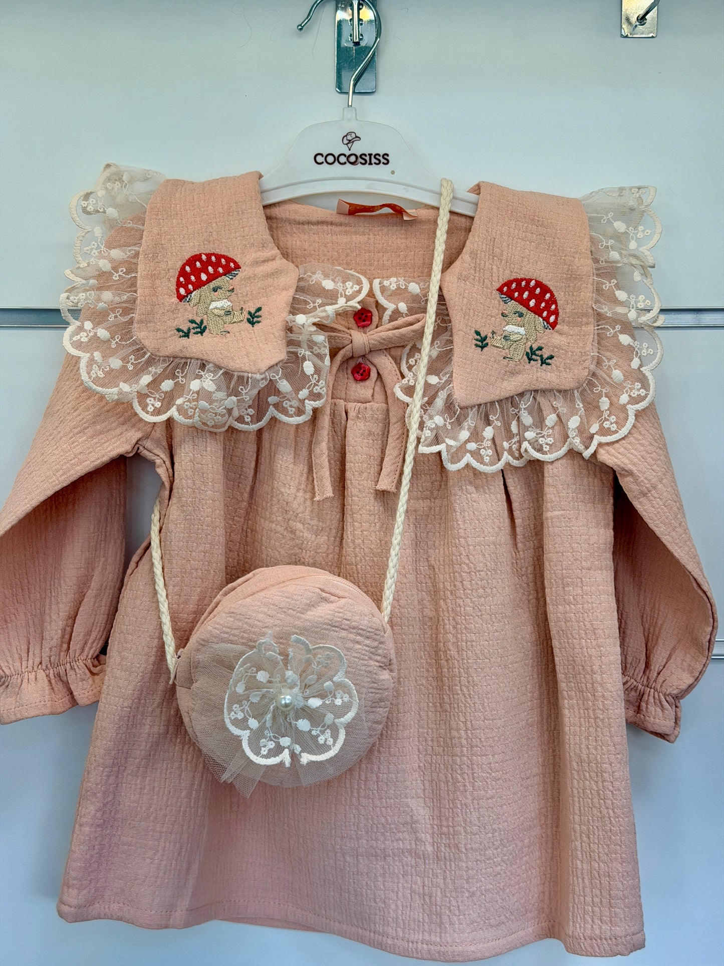 CocoSiss 2-Piece Set – Dress with Bag