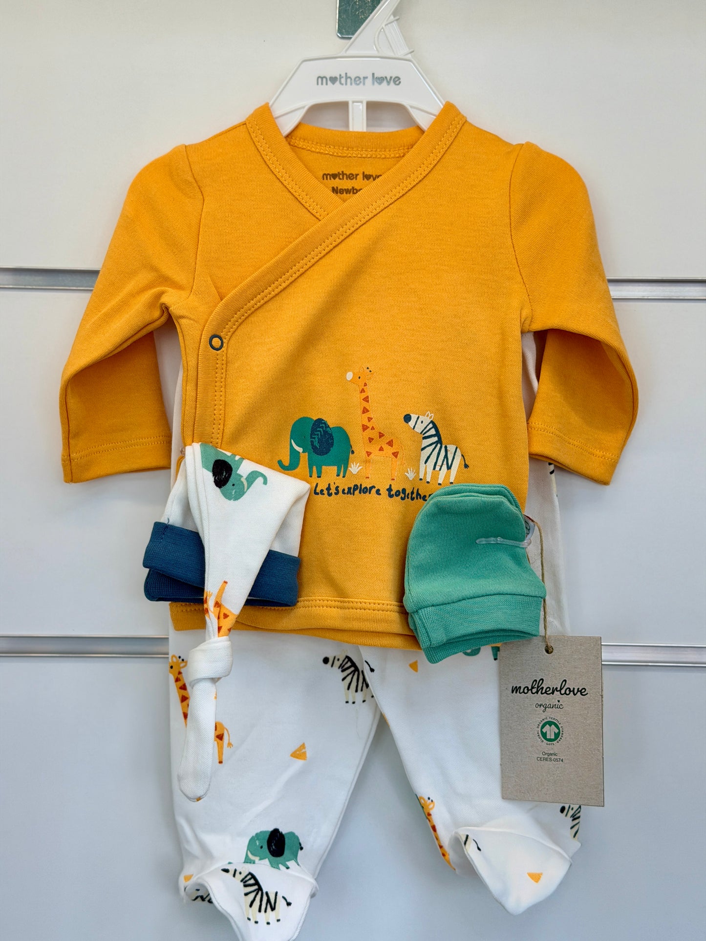 5-Delige Newborn Set – Safari Adventure