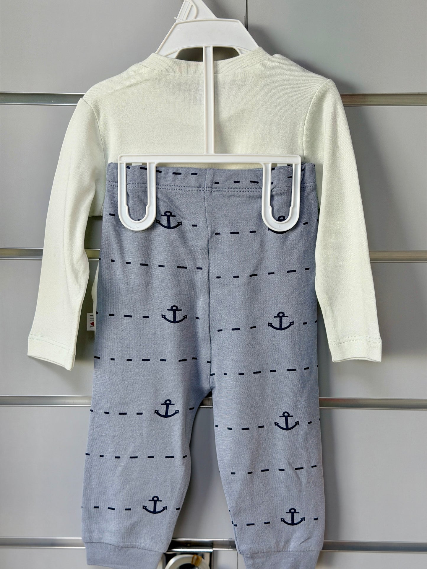 Pyjama Set – Mintgroen met Zee Print