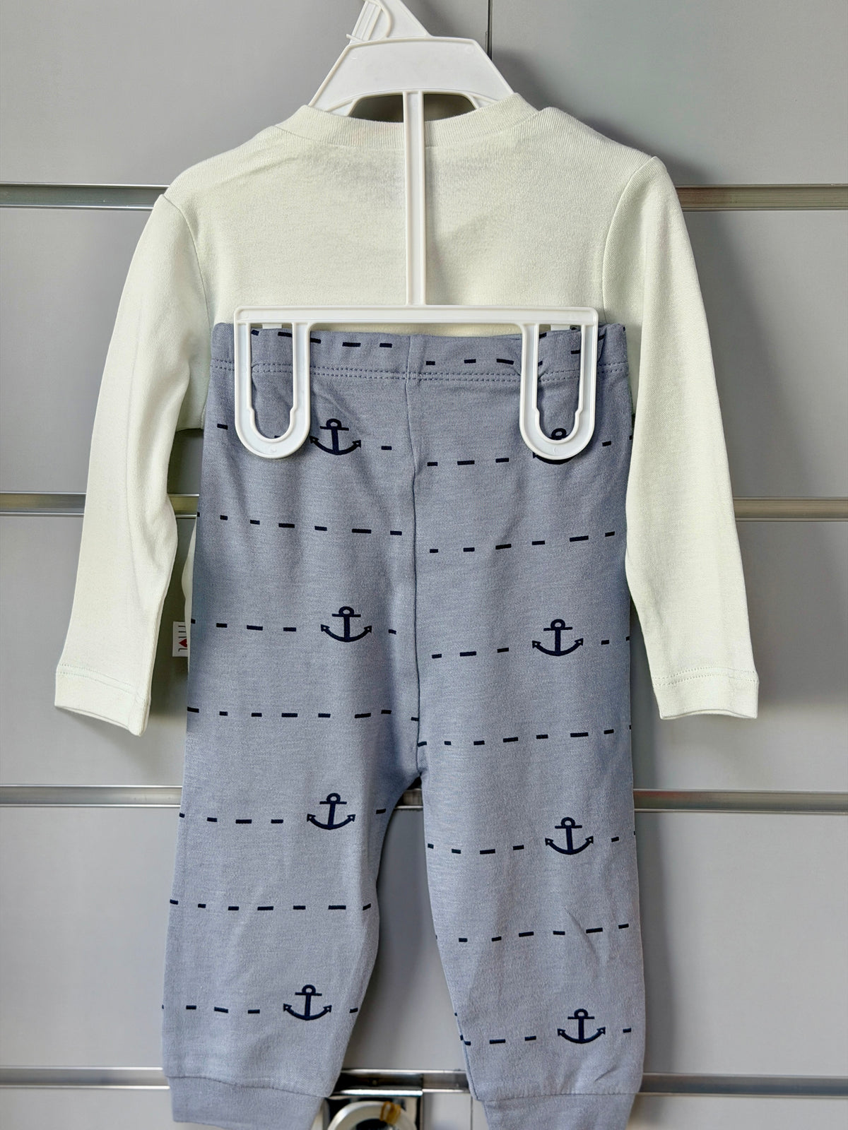 Pyjama Set – Mintgroen met Zee Print