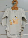 Long-Sleeved Romper – Honey Squirrel