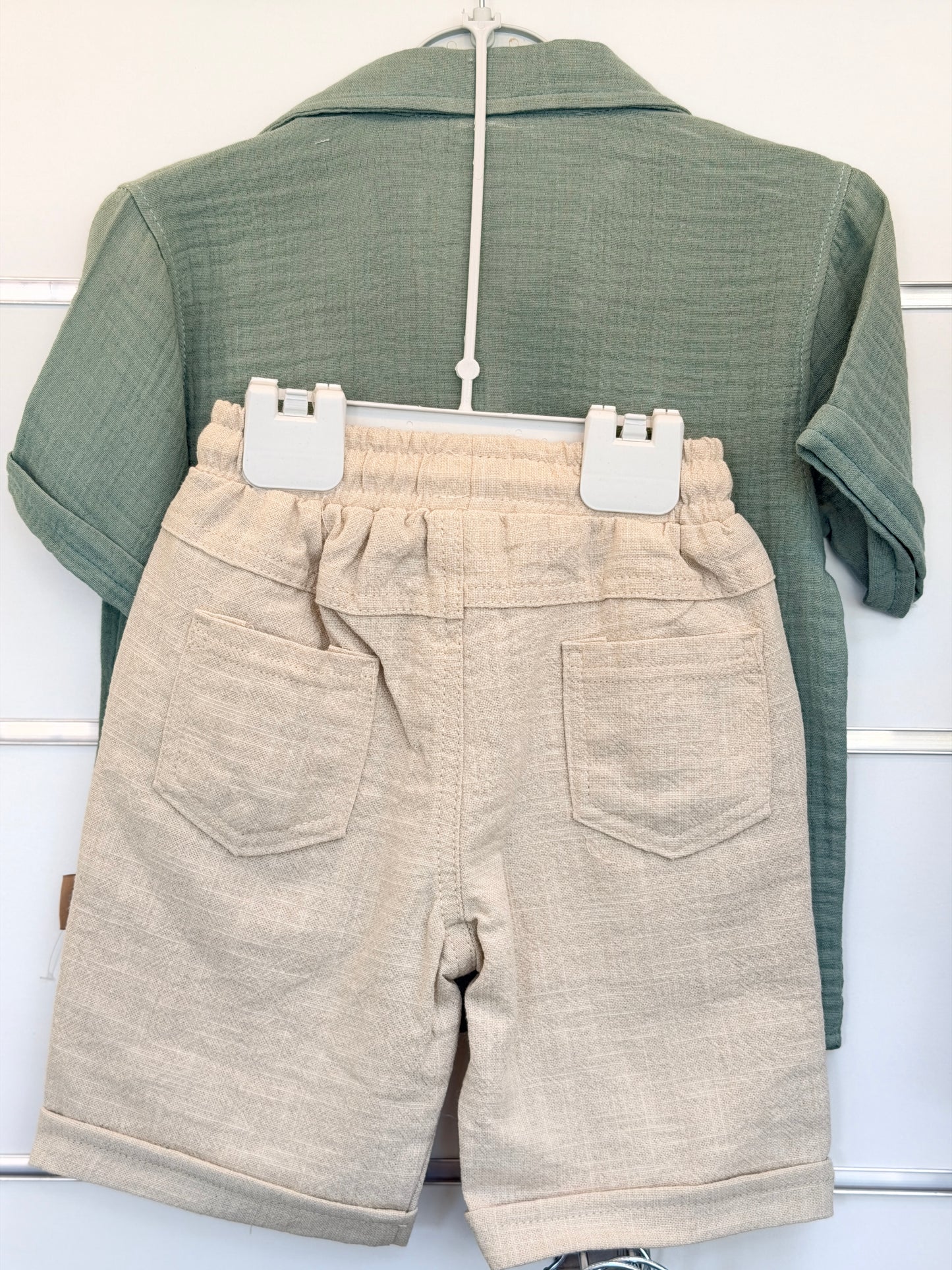 Mini İkizler Zomerset Palm – Groen/Beige