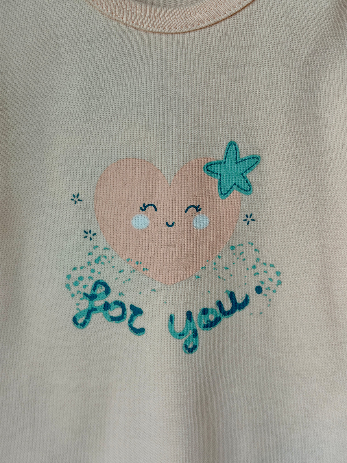 For You Romper – Zacht Roze