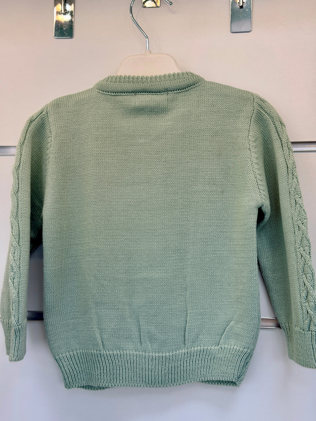 Wofim Gebreide Baby Cardigan – Groen