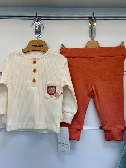 Sweet Melisa 2-Delige Baby Set – Little Lion