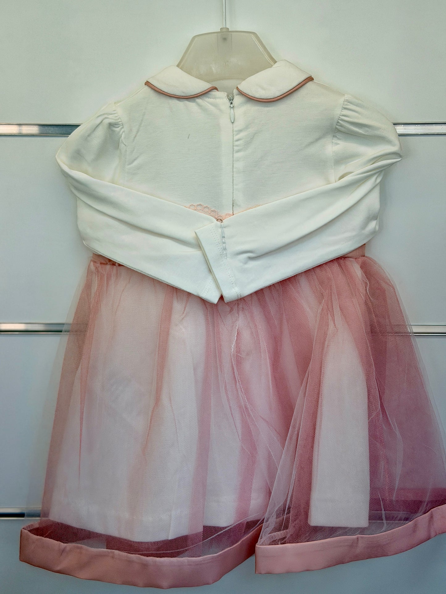 Babydola Baby Dress – Soft Pink Elegance