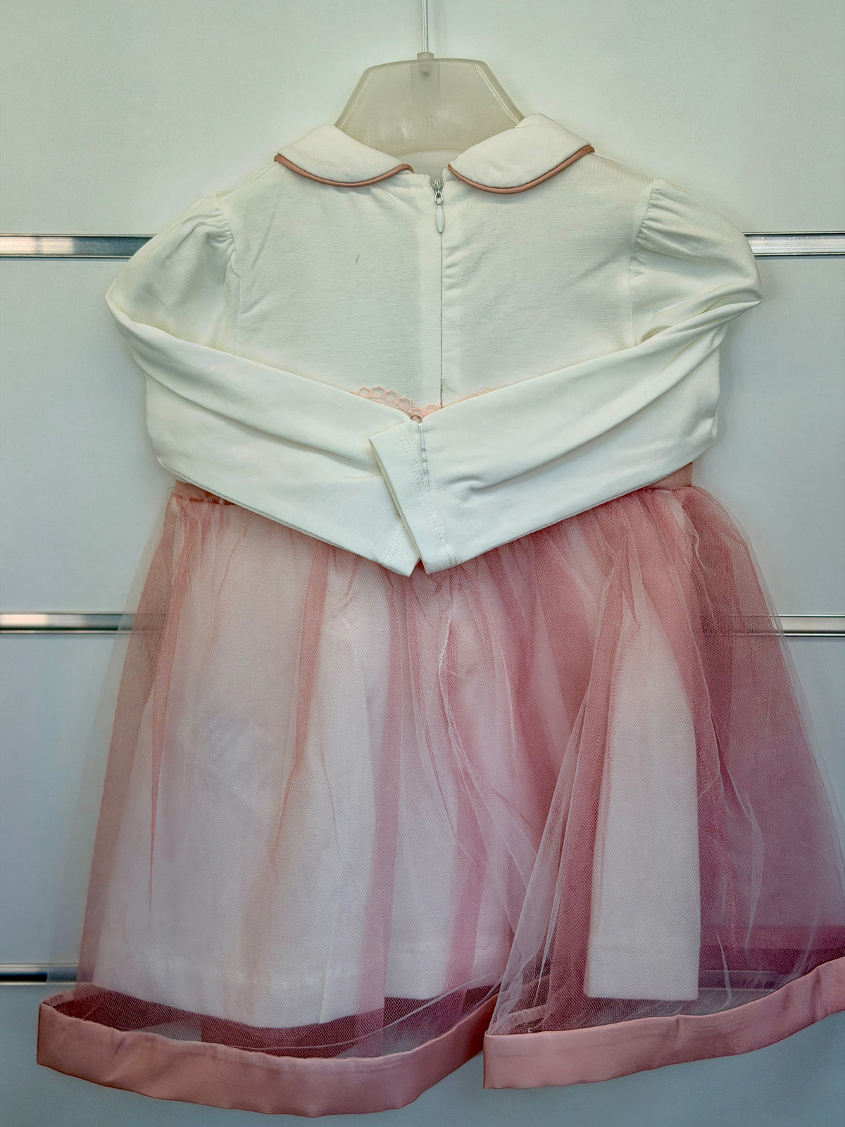 Babydola Baby Jurk – Soft Pink Elegance