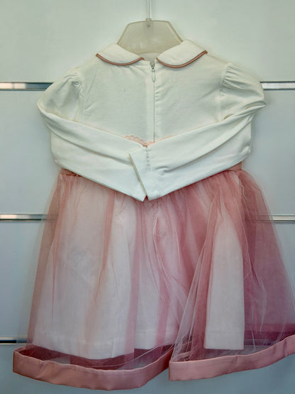 Babydola Baby Dress – Soft Pink Elegance