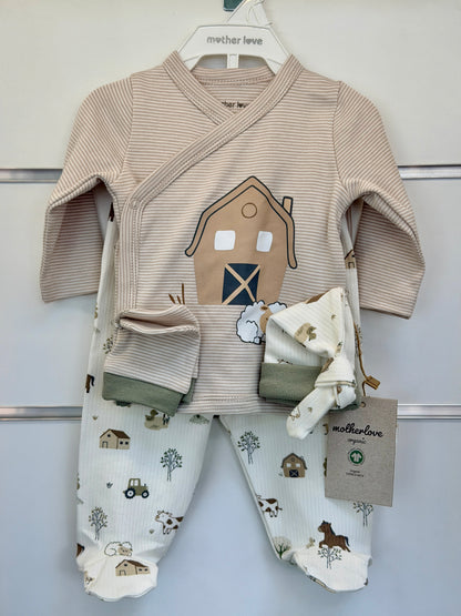 5-Delige Newborn Set – Little Farm