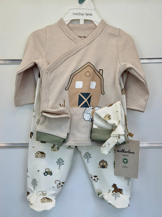 5-Delige Newborn Set – Little Farm