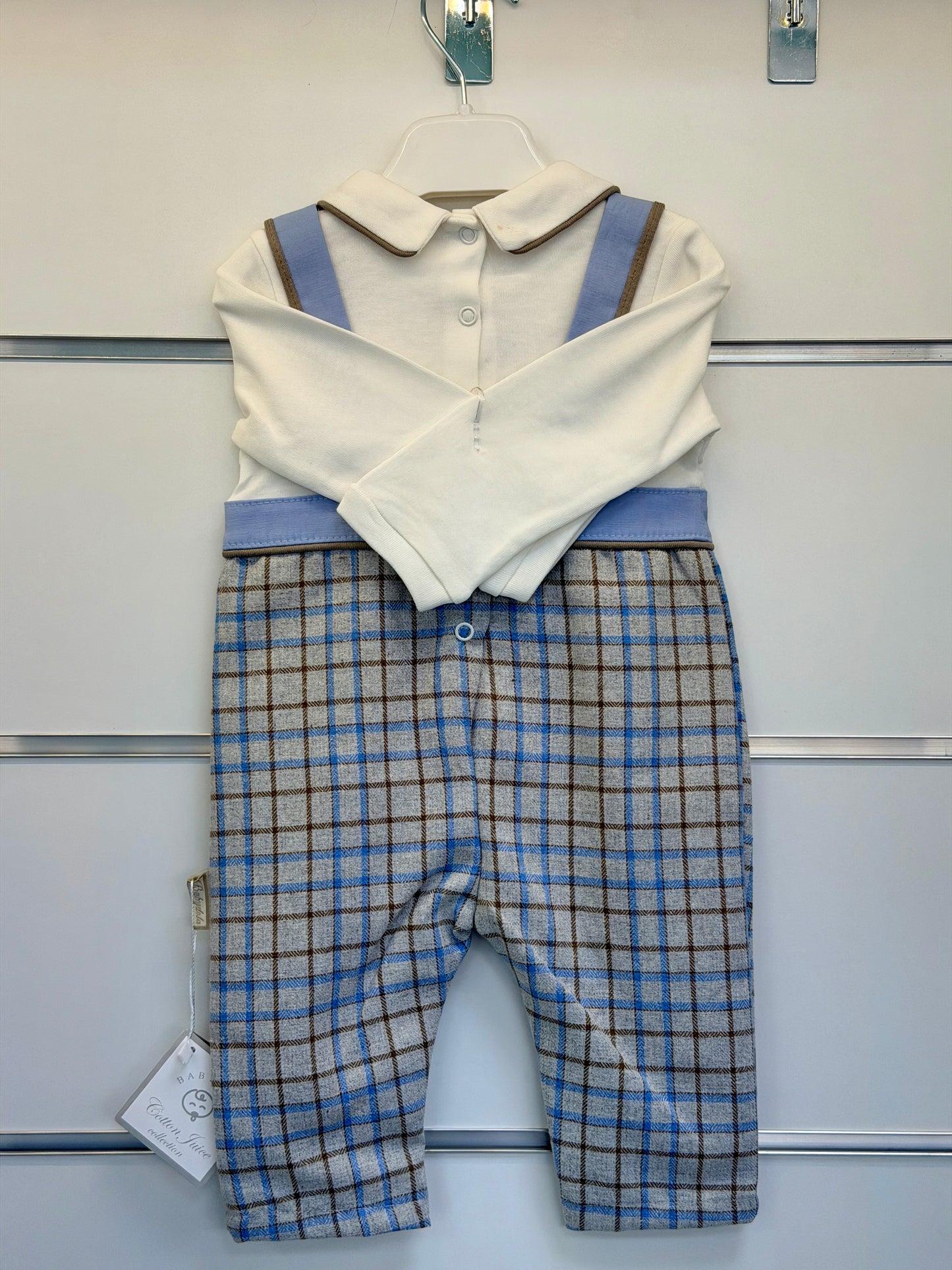 Babydola Baby Romper Set with Suspenders