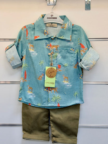 CocoSiss 2-Piece Set – Tropical Jungle