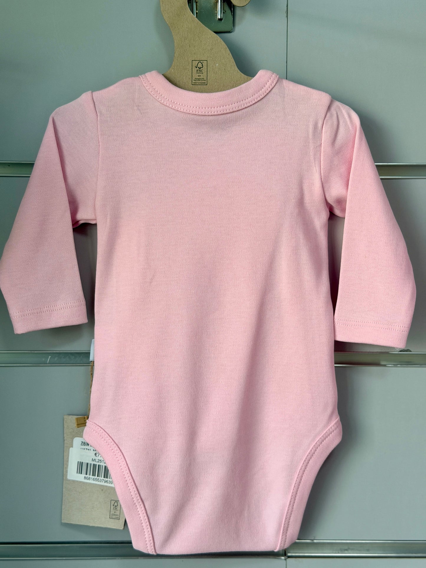 Motherlove Overslag Romper – Zacht Roze