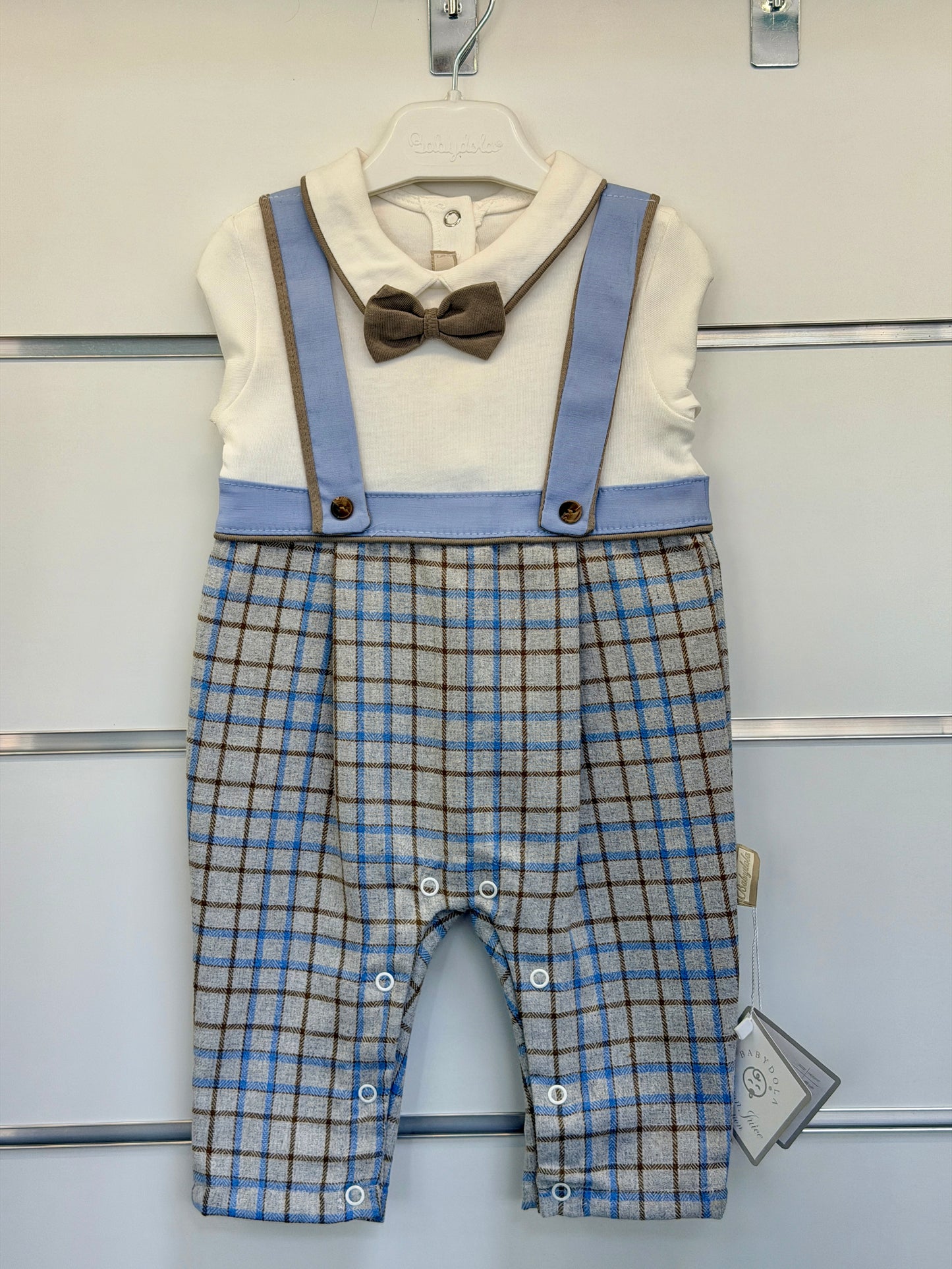 Babydola Baby Romper Set with Suspenders