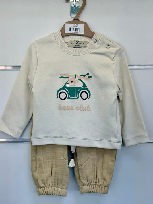 CocoSiss 3-Delige Baby Set – Vest, Shirt & Broek