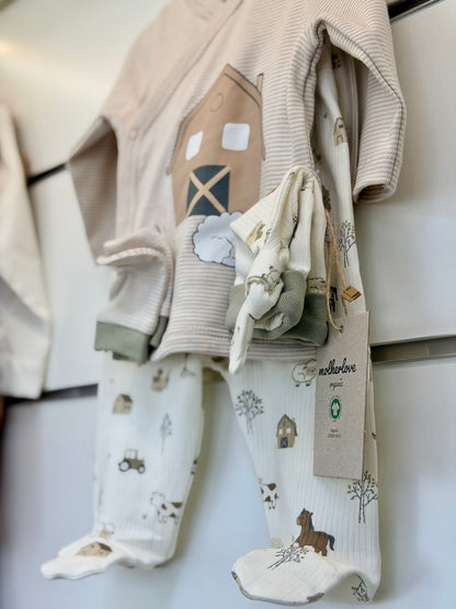 5-Delige Newborn Set – Little Farm