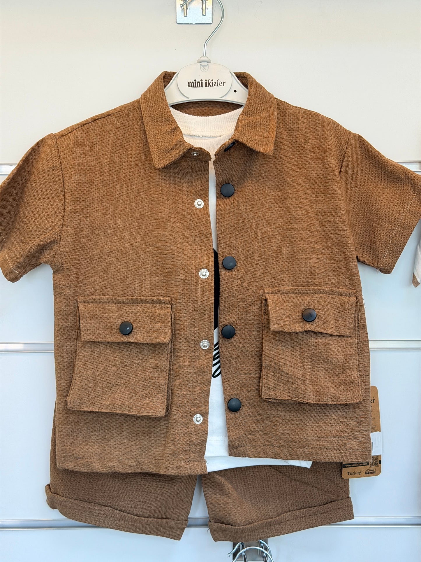 Mini İkizler 3-Delige Zomerset – Beige