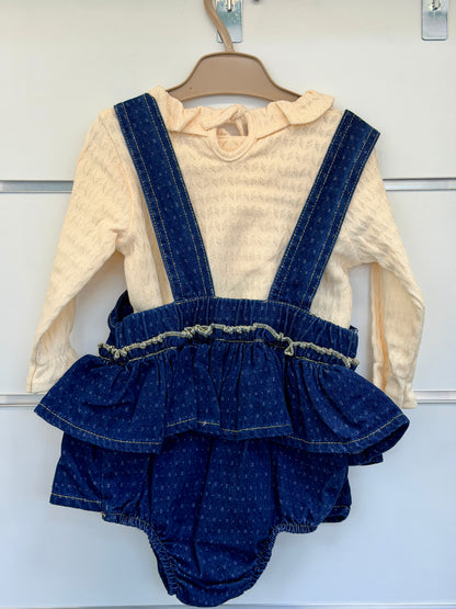 CocoSiss Overalls Set – 2-Piece