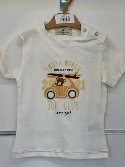 CocoSiss 3-Piece Boys' Set – Shirt, T-Shirt & Trousers