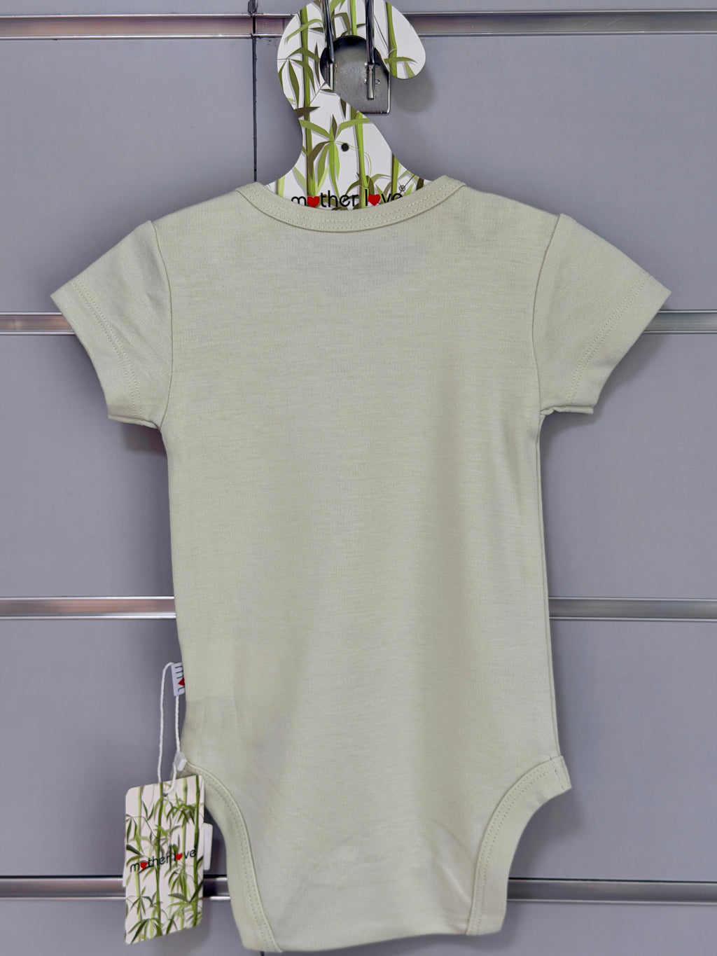 Elephant Romper – Bamboe Mix Groen
