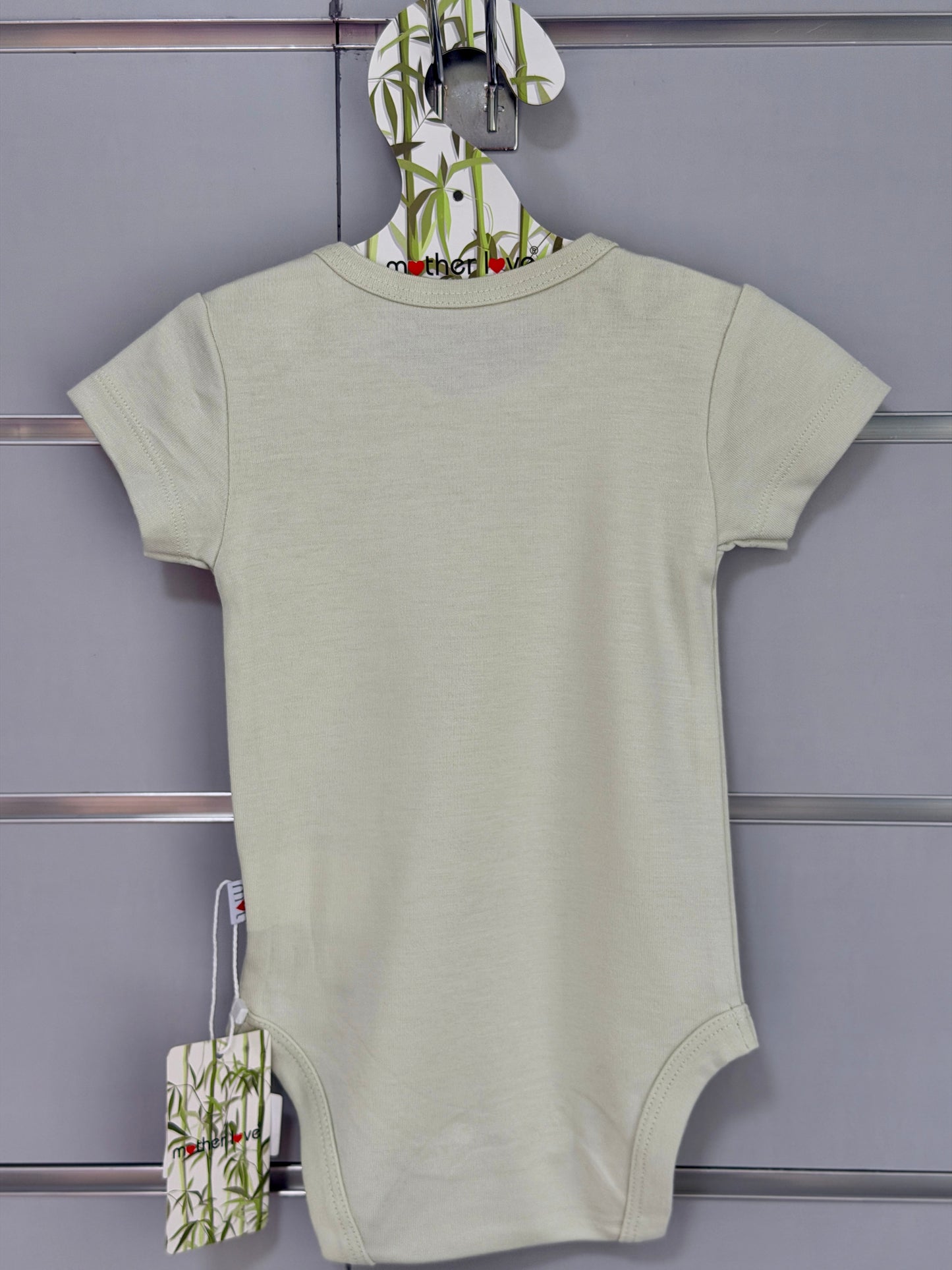 Elephant Romper – Bamboe Mix Groen