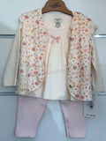 Sweet Melisa 3-Delige Baby Set – Floral Girl