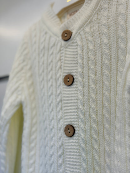 Wofim Gebreide Baby Cardigan – Groen