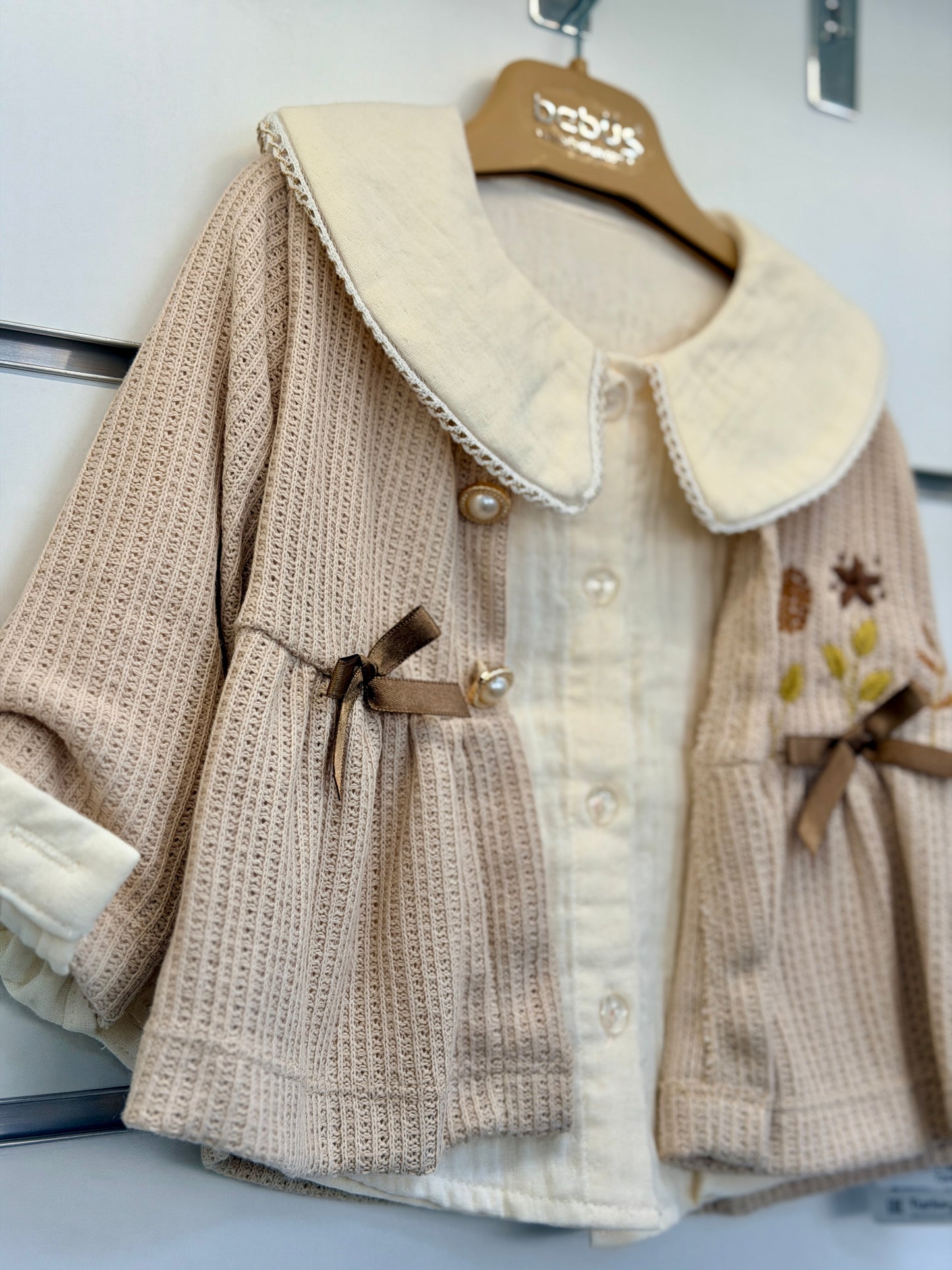 Bebüş 3-Piece Baby Set – Classic Brown