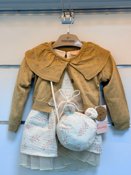 Cocosiss Baby Jurk met Vestje en Tasje