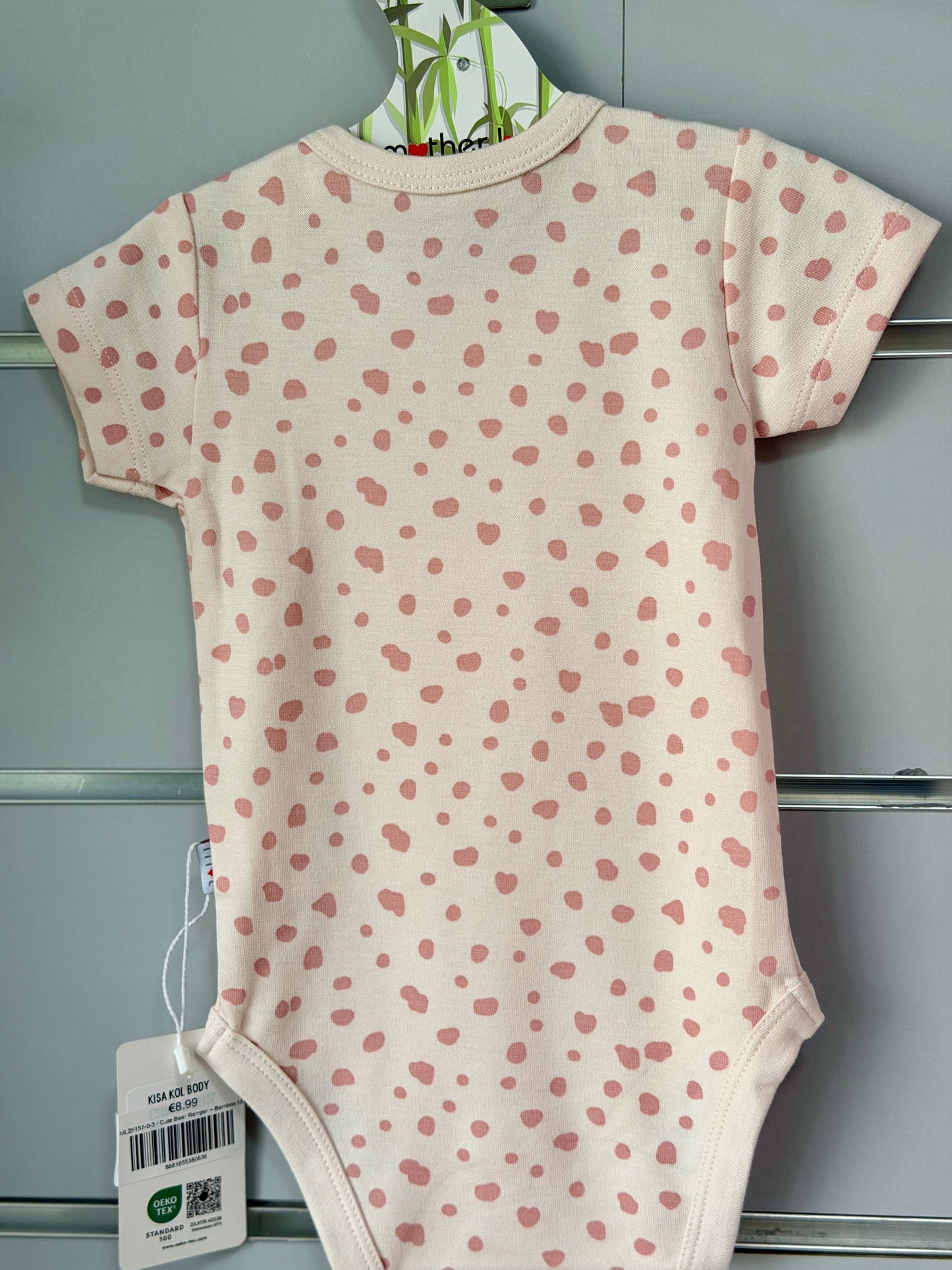Cute Bear Romper – Bamboe Mix