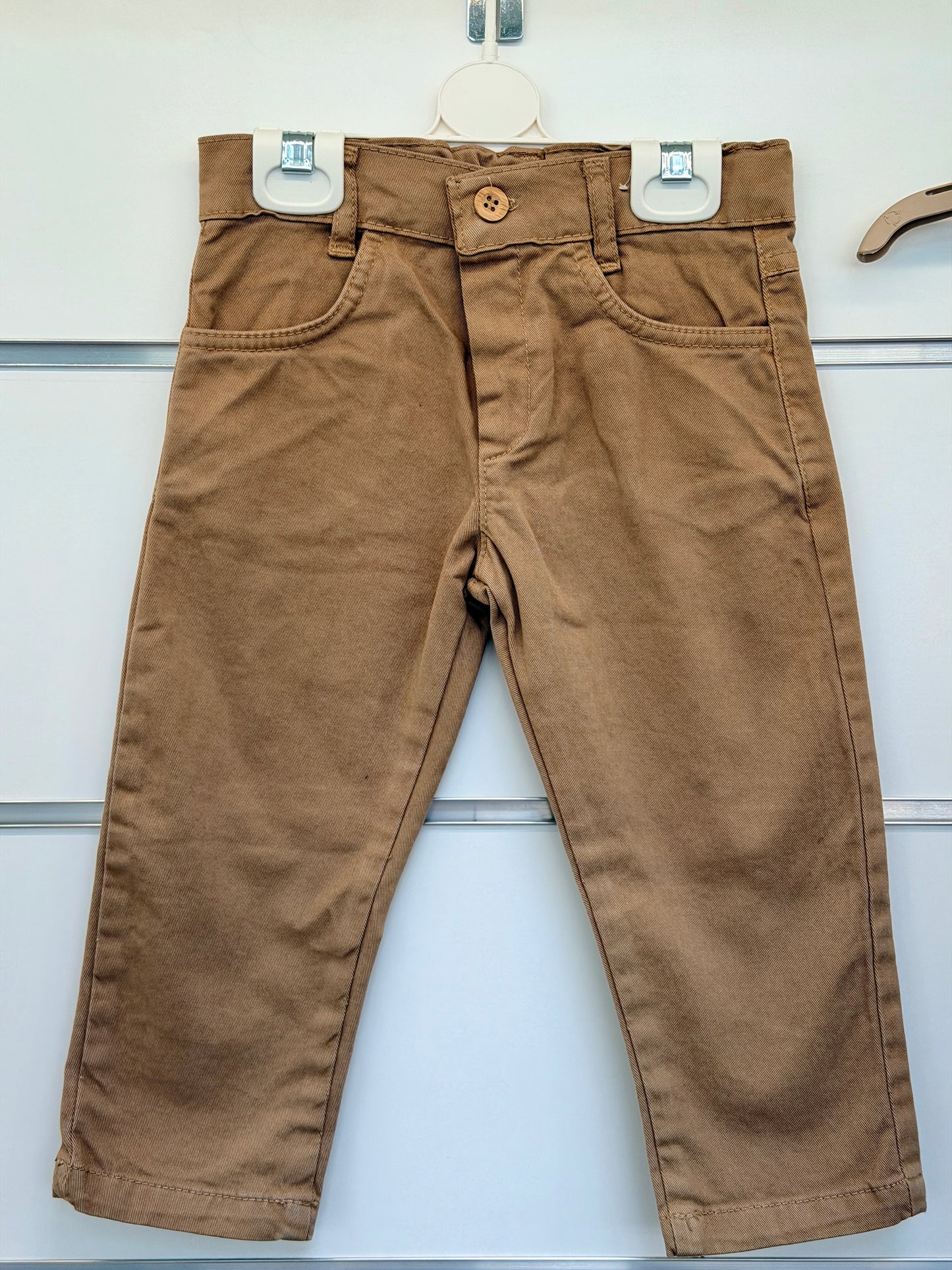 Wofim 4-Delige Baby Set – Klassiek Beige met Strik