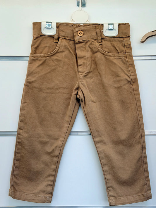 Wofim 4-Delige Baby Set – Klassiek Beige met Strik