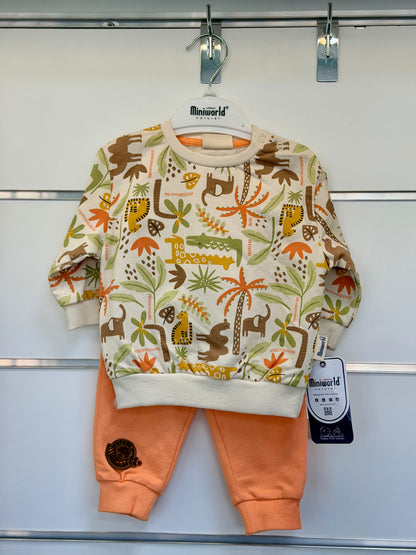 Miniworld 2-Delige Jongens Set – Jungle Print
