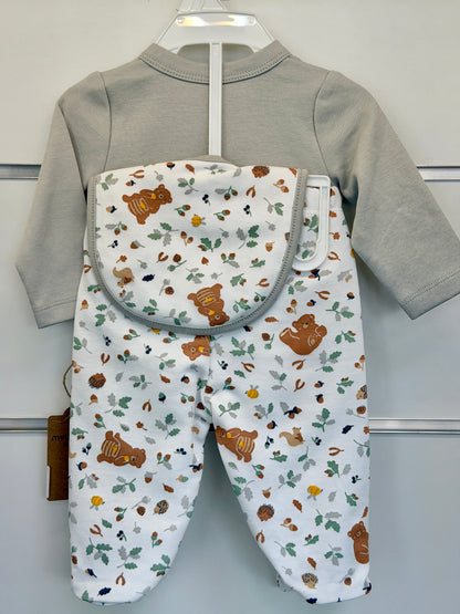 5-Delige Newborn Set – Honey Bear | Organic Cotton