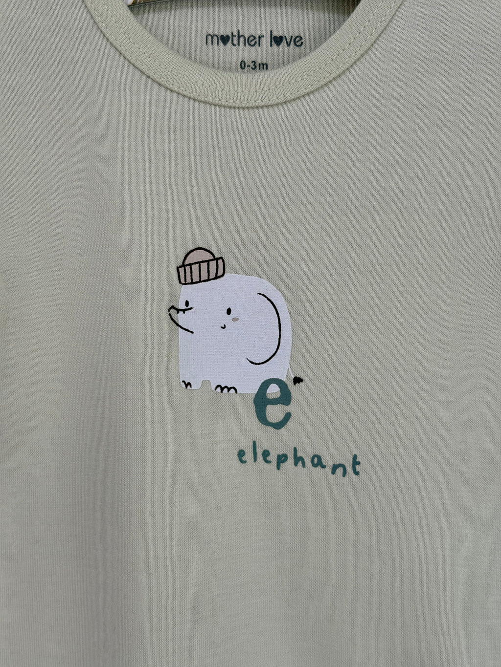 Elephant Romper – Bamboe Mix Groen