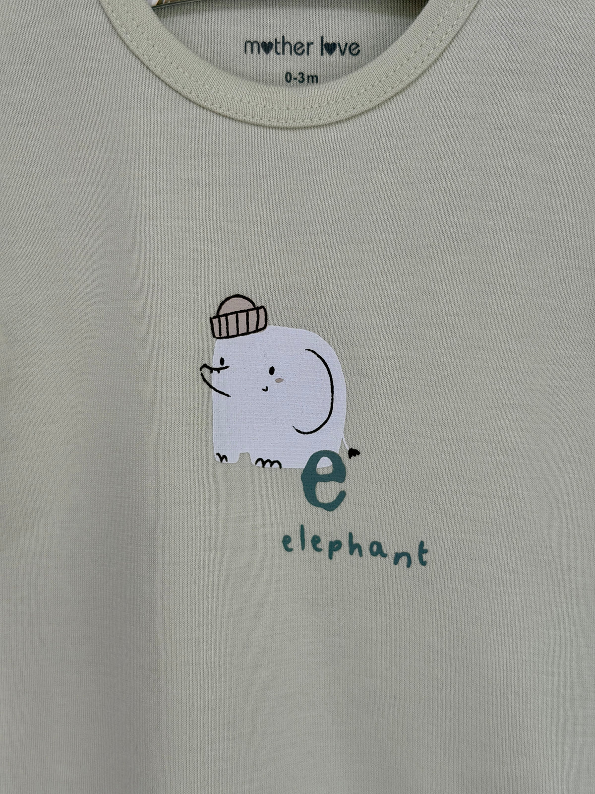 Elephant Romper – Bamboe Mix Groen