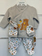 5-Delige Newborn Set – Honey Bear | Organic Cotton