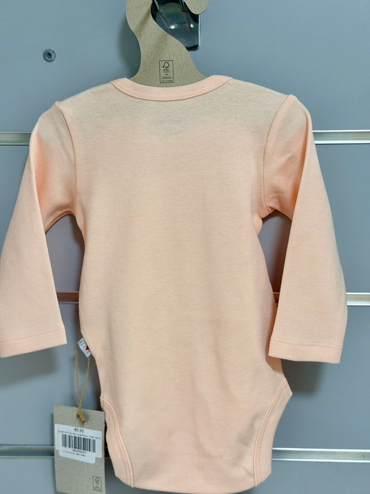 Long Sleeve Bodysuit – Peach Bunny