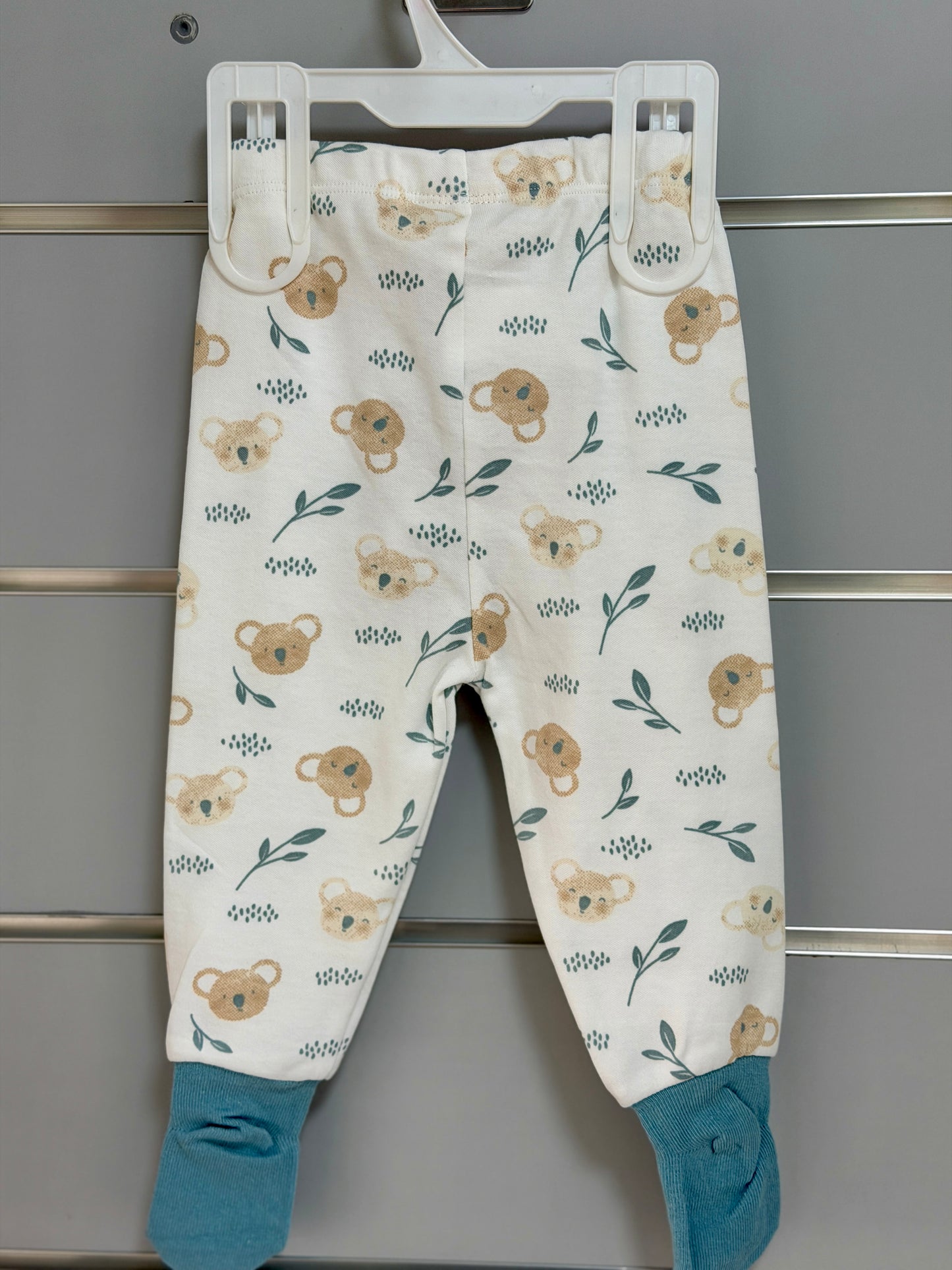 Pants with Feet – Bear Print