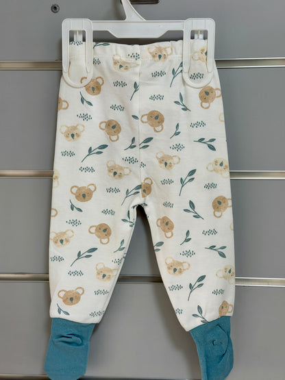 Pants with Feet – Bear Print