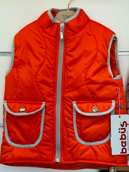 Bebüş 3-Piece Baby Set – Red Vest Style