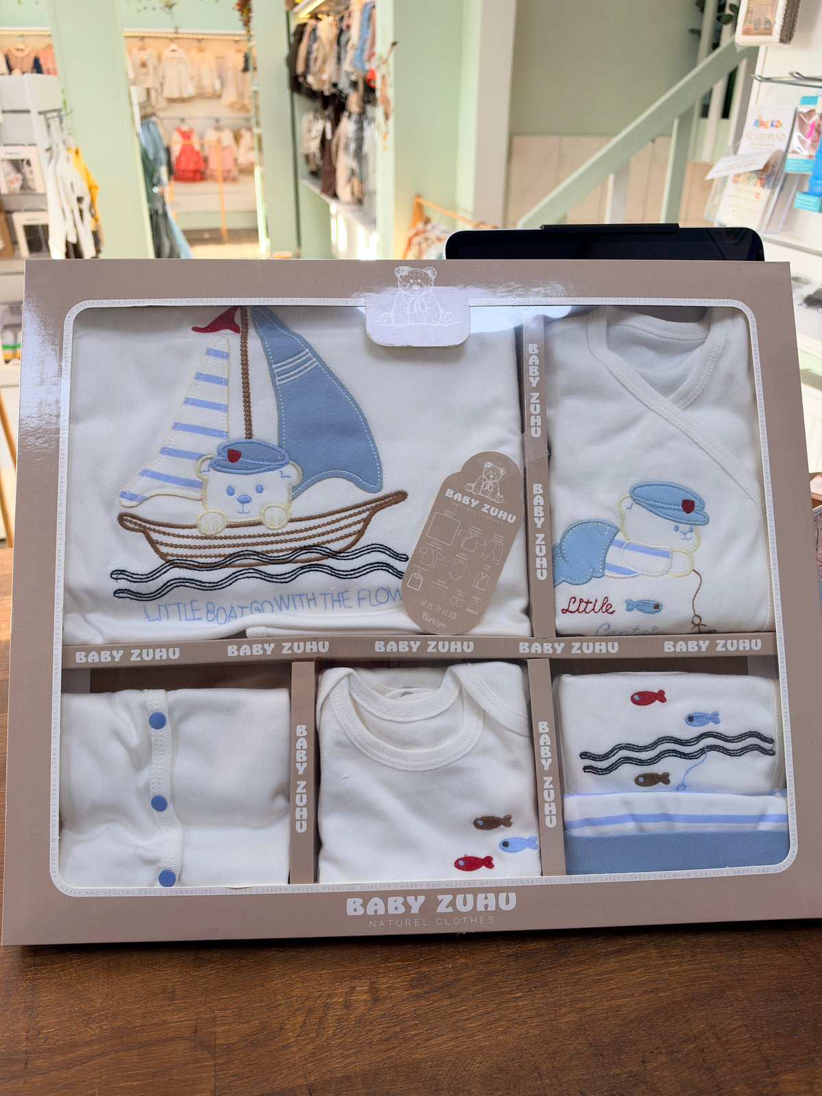 ⚓ 10-Delige Newborn Babyset – Little Boat