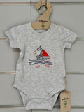 Sail Adventure Romper – Grey
