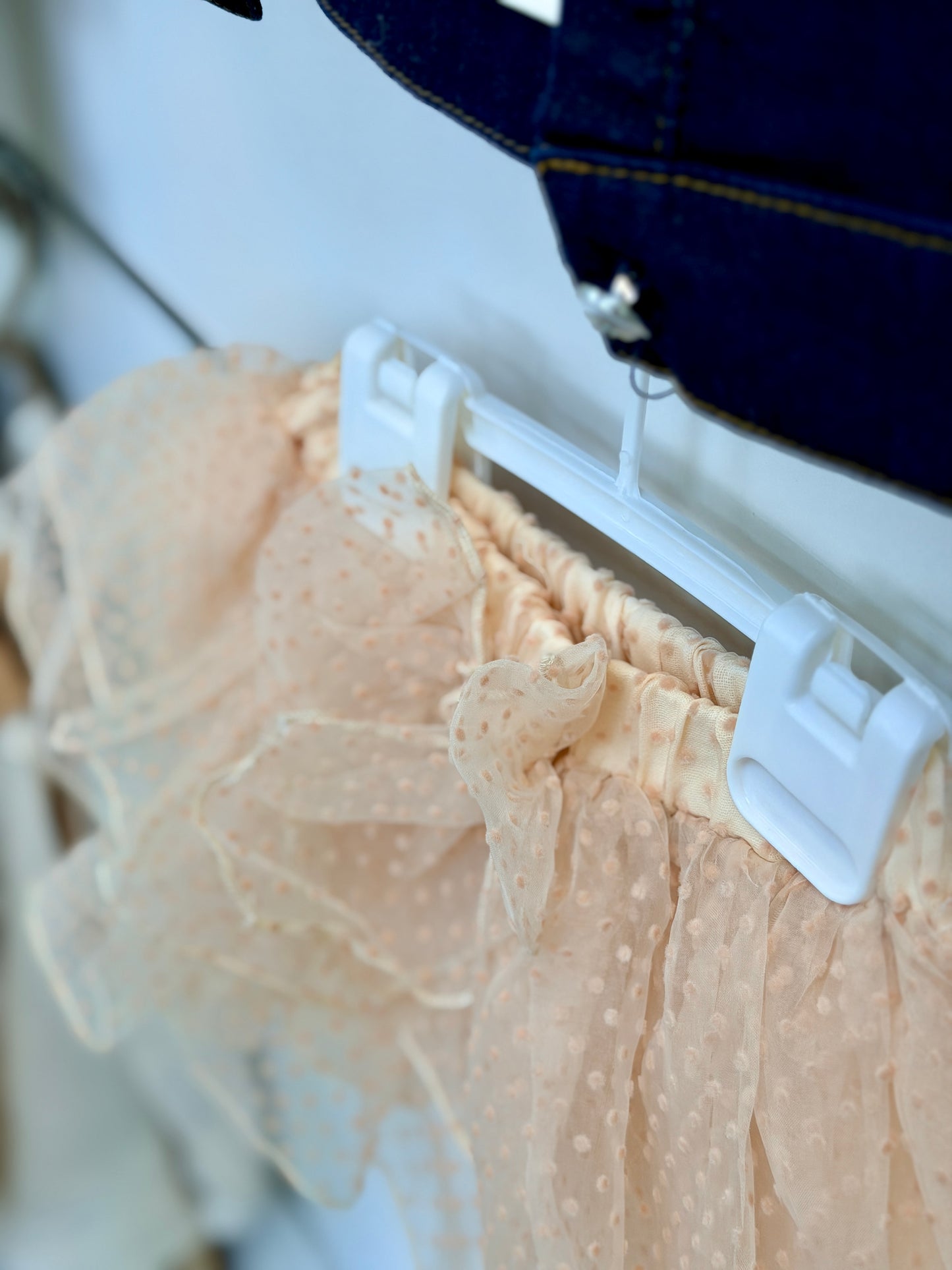 Sweet Me 3-Piece Baby Set – Denim Jacket & Tulle Skirt