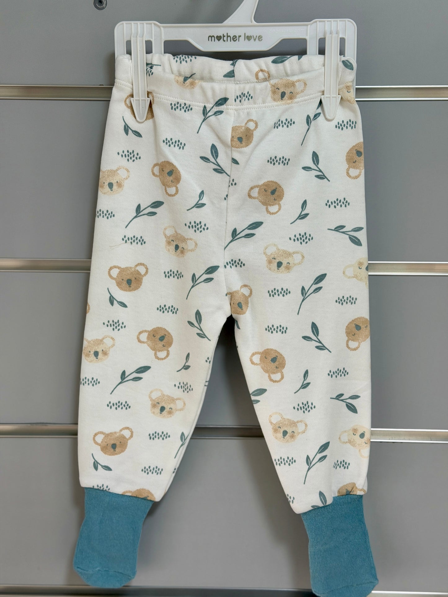Pants with Feet – Bear Print