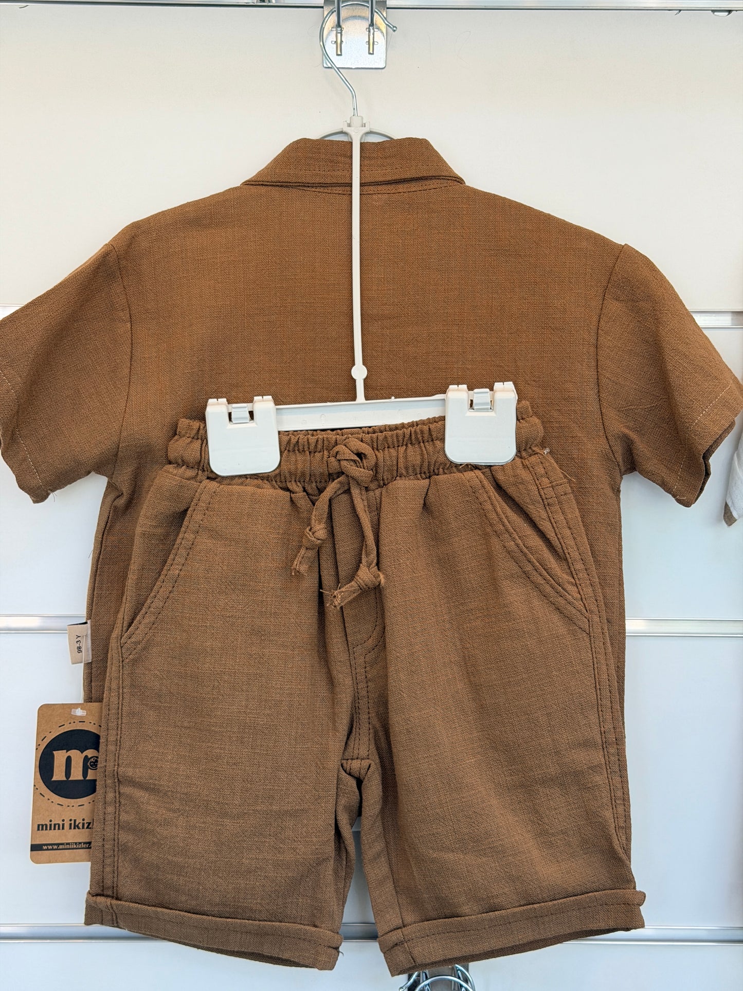 Mini İkizler 3-Delige Zomerset – Beige