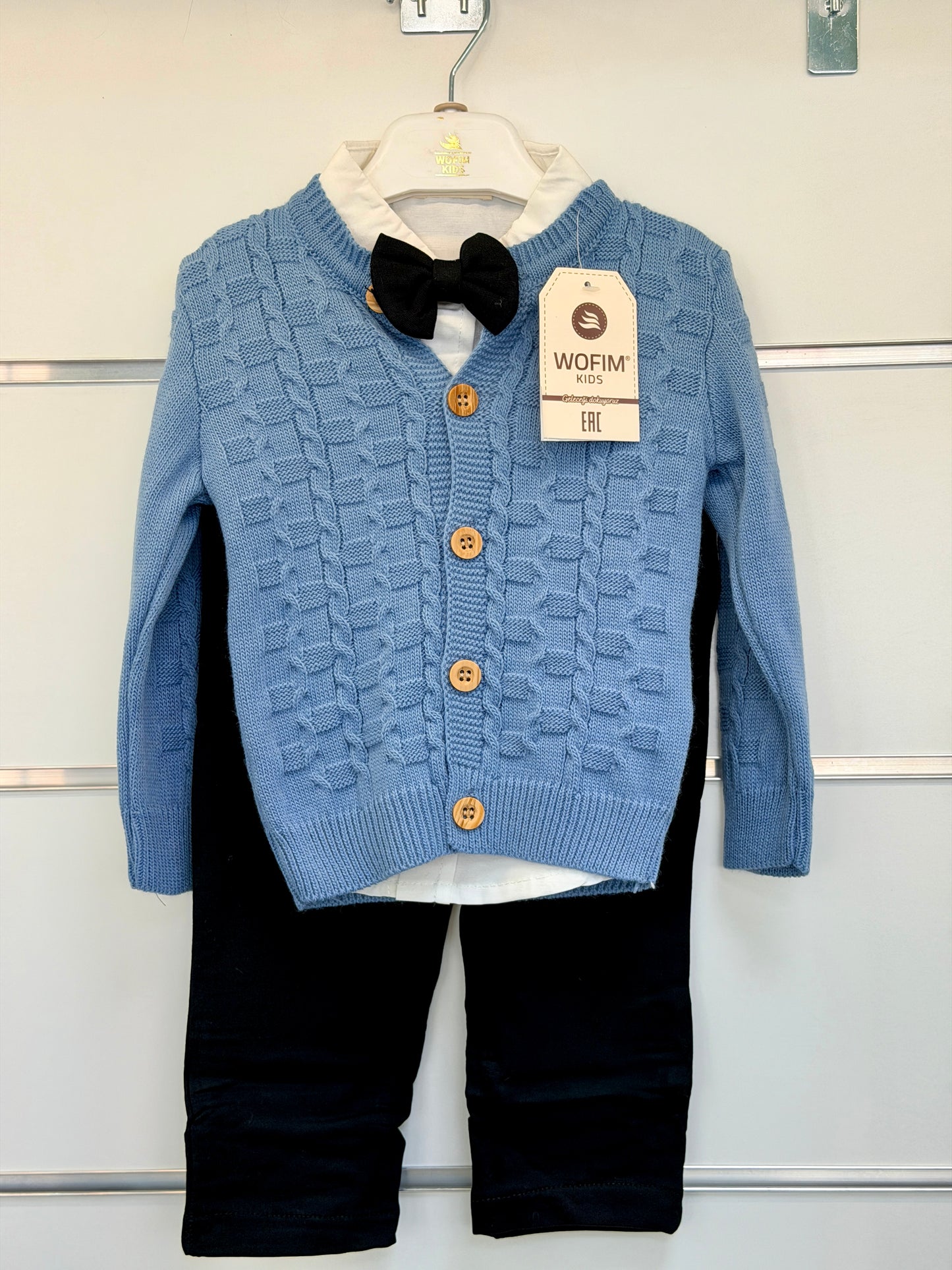 Wofim Kids 3-Delige Set – Klassieke Outfit
